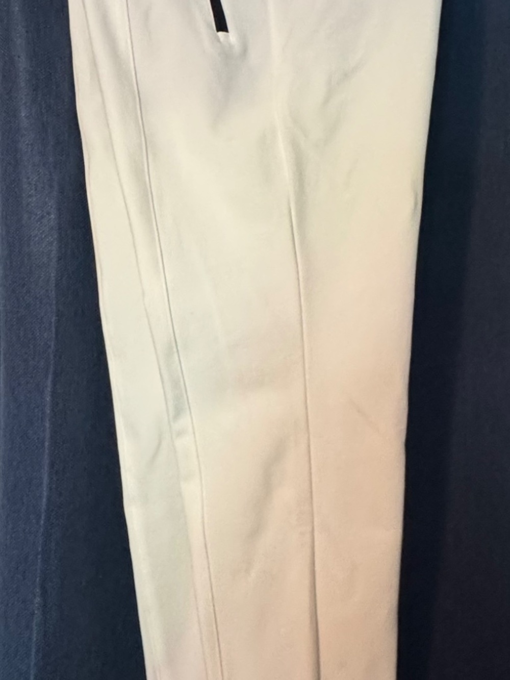 NWT Talbots Chatham Ankle Pants Women's 12P White Stretch Slim Leg - Picture 16 of 16